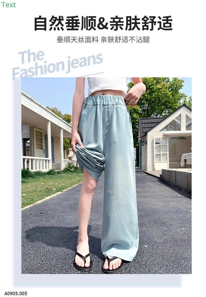 QUẦN JEAN CẠP CHUN   Sỉ 160k