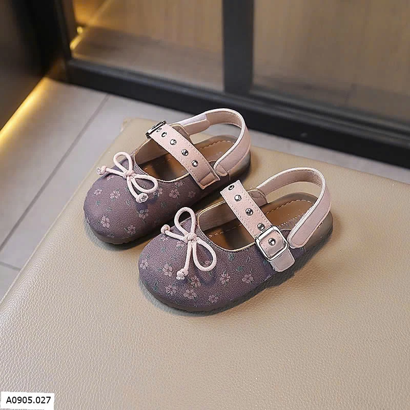 GIÀY BÚP BÊ HOA BÉ GÁI  Sỉ  giá  sz 23-28: 116k  sz 29-34: 126k 