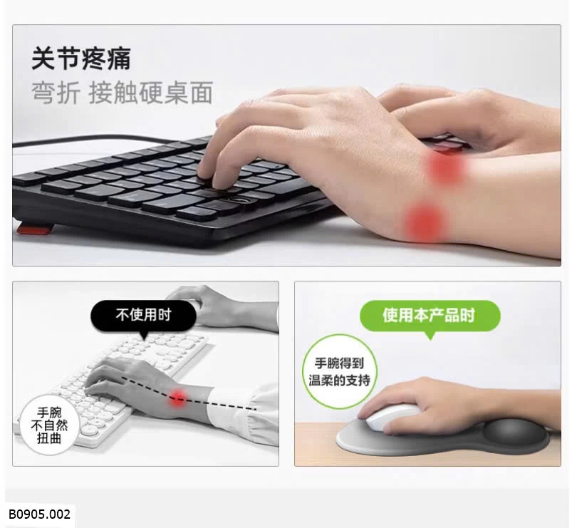  MIẾNG LÓT CHUỘT CÓ ĐỆM TAY   Sỉ 64k
