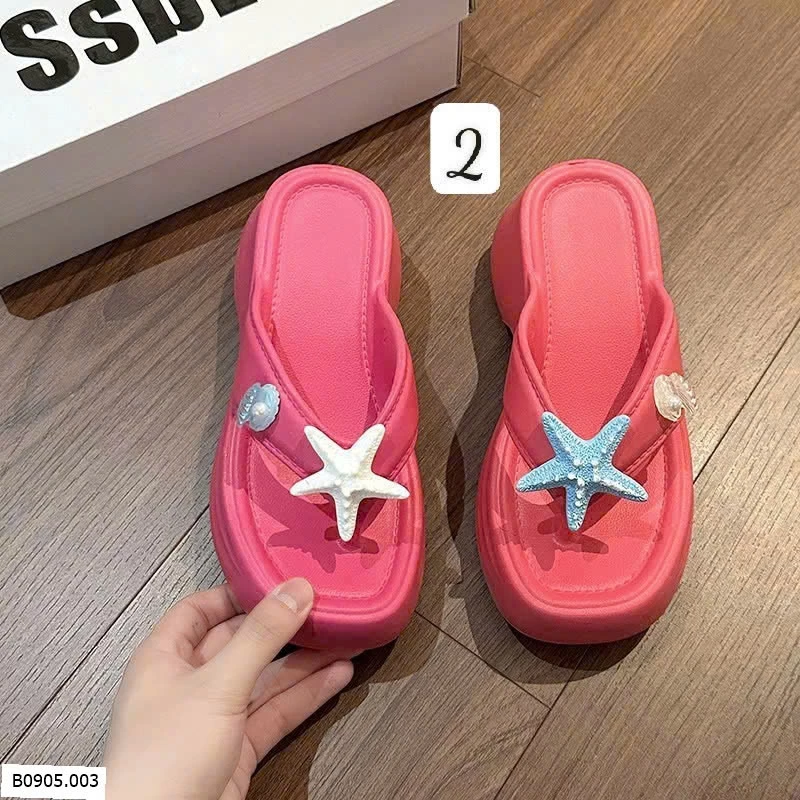 DÉP XỎ NGÓN ĐẾ CAO CHO NỮ   Sỉ 124k