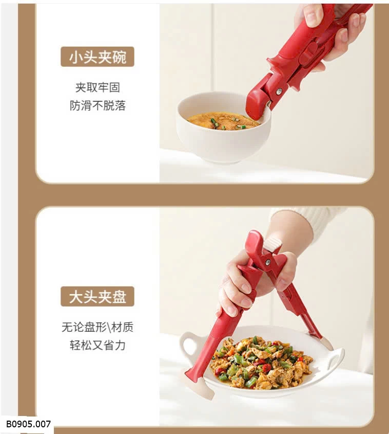  Kẹp gắp đa năng 2in1   Sỉ 58k