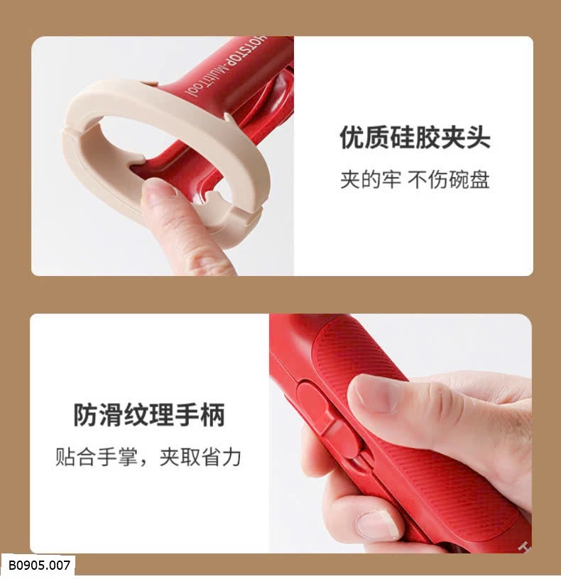  Kẹp gắp đa năng 2in1   Sỉ 58k