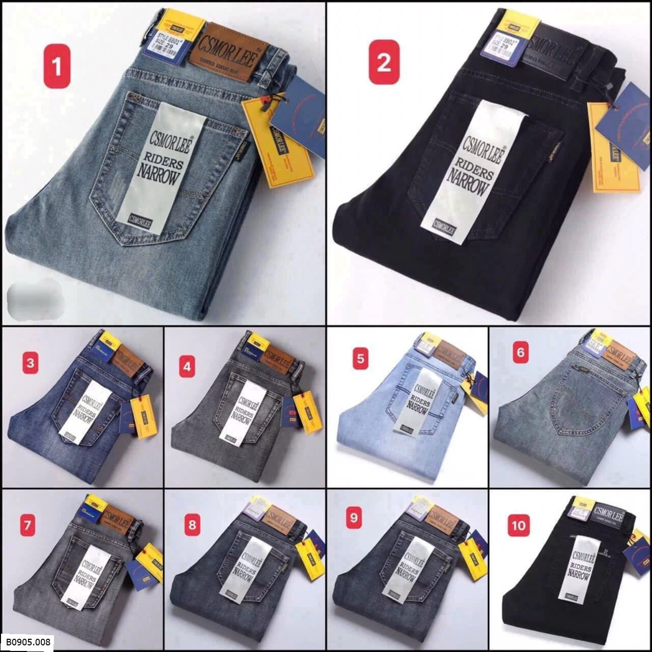  QUẦN JEAN NAM Sỉ 235k