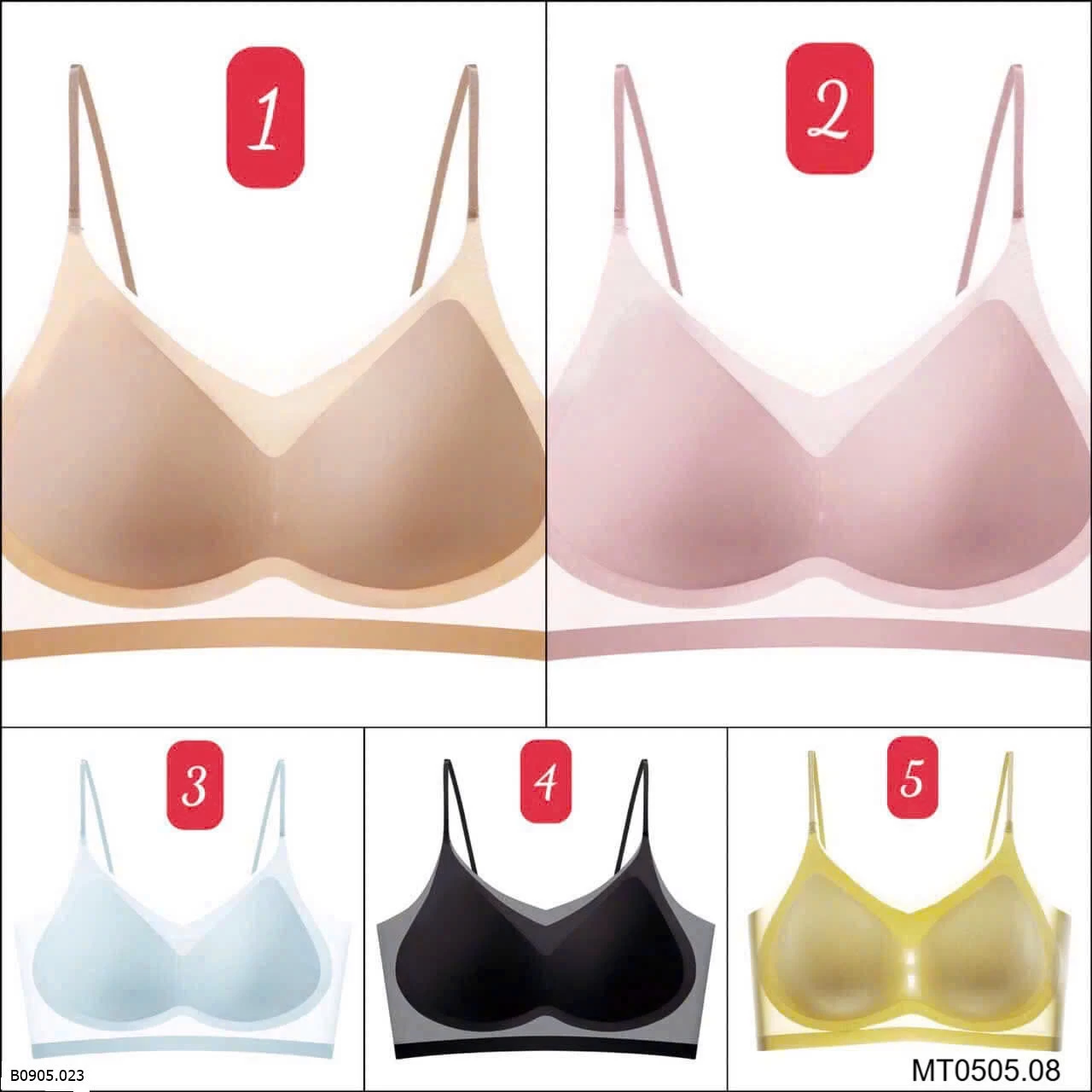 ÁO BRA LỤA TÀNG HÌNH  Sỉ 35k/1 chiếc