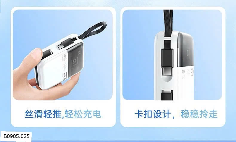 SẠC DỰ PHÒNG RM RPP 603  Sỉ 385k