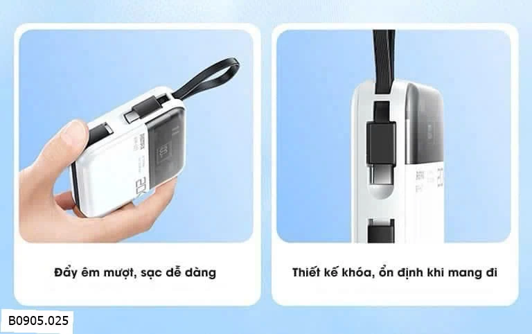 SẠC DỰ PHÒNG RM RPP 603  Sỉ 385k