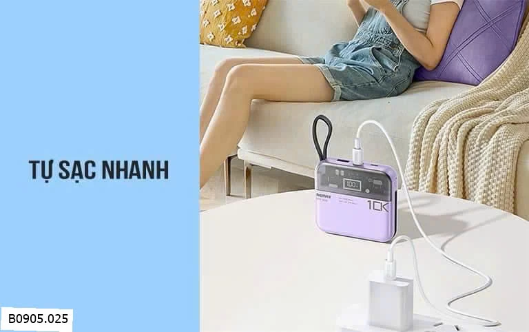 SẠC DỰ PHÒNG RM RPP 603  Sỉ 385k