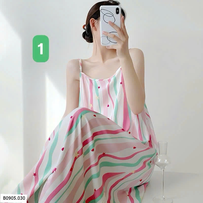 VÁY NGỦ 2 DÂY SANG CHẢNH  Sỉ 105k 