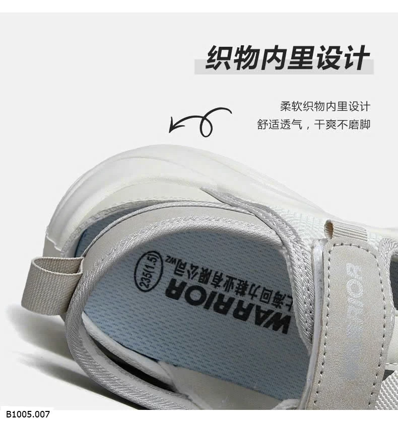 GIÀY THOÁNG KHÍ NỮ NHÀ WARRIOR  Sỉ 240k