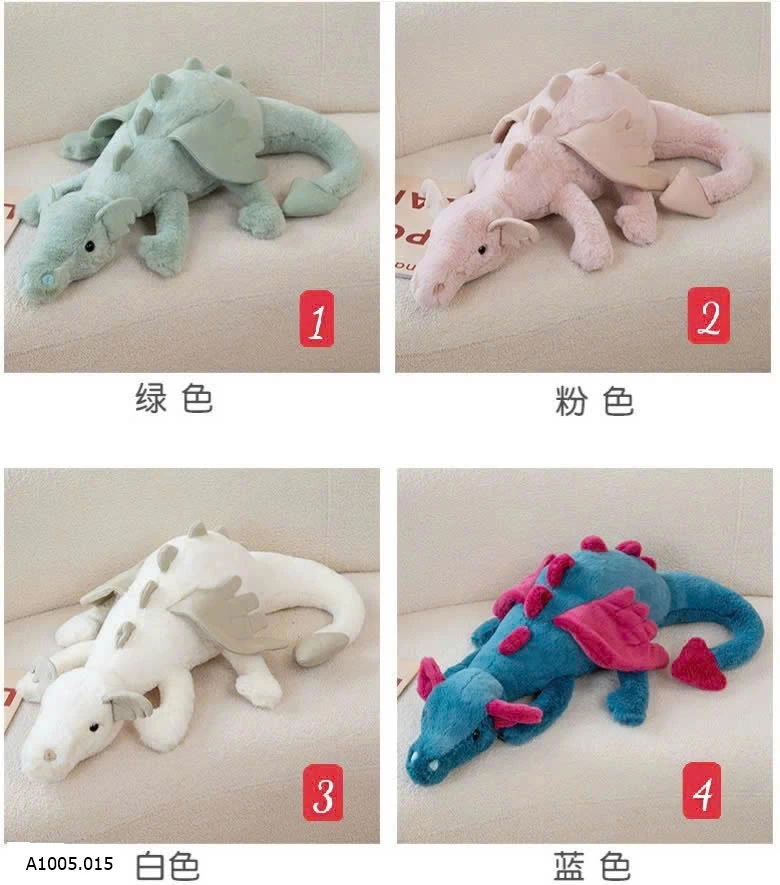  THÚ BÔNG KHỦNG LONG BAY  Sỉ 50cm: 130k 70cm: 176k 