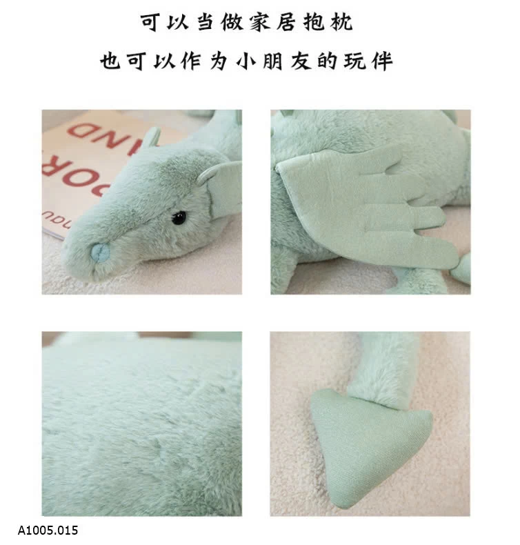  THÚ BÔNG KHỦNG LONG BAY  Sỉ 50cm: 130k 70cm: 176k 