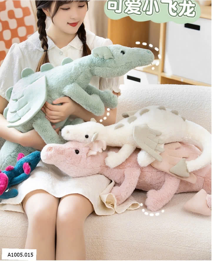  THÚ BÔNG KHỦNG LONG BAY  Sỉ 50cm: 130k 70cm: 176k 