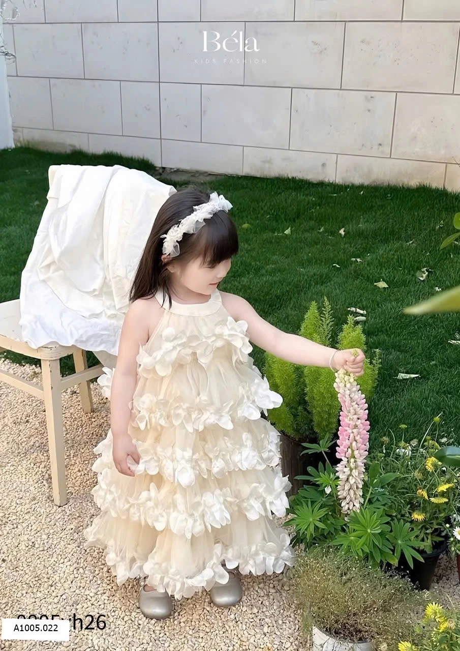 VÁY YẾM HOA 3D Sỉ 295k