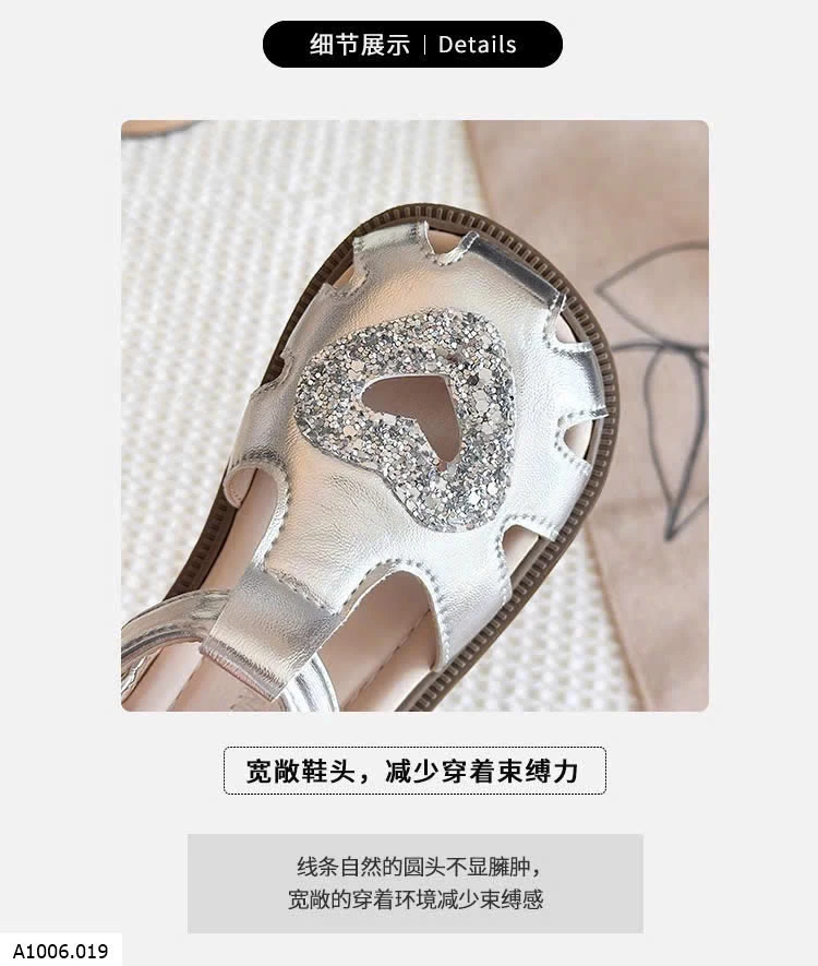 DÉP SANDAL TIM  Sỉ  giá  sz 21-25: 121k  sz 26-30: 131k 