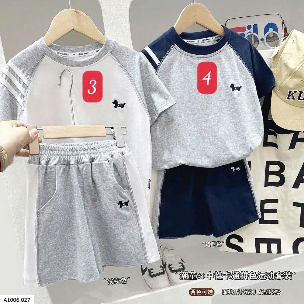 BỘ CỘC BÉ TRAI H.ÃNG KACADY  Sỉ 125k