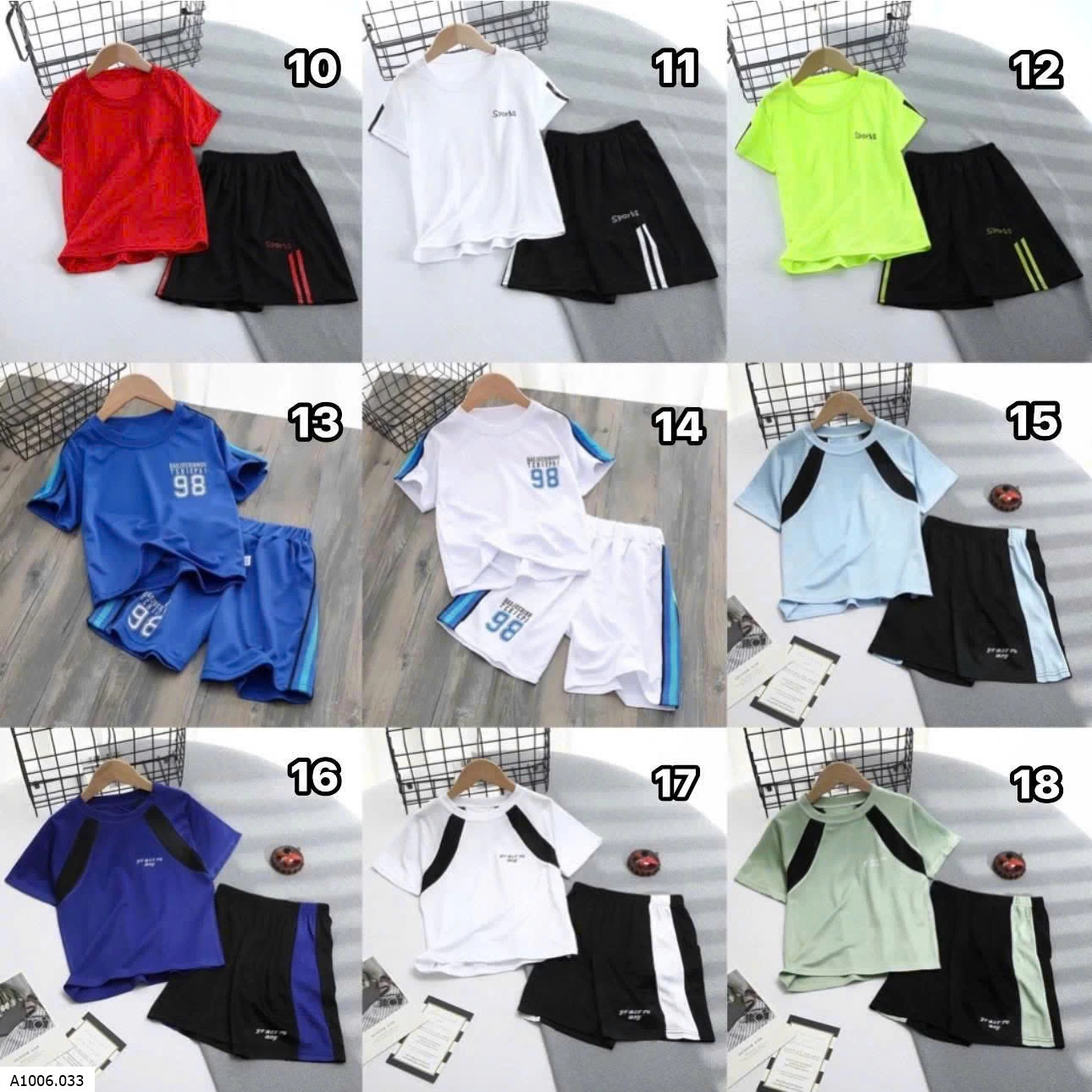 BỘ BÉ TRAI THỂ THAO    Sỉ 62k