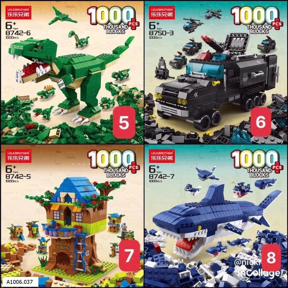 SET LEGO 1000 CT  Sỉ 131k