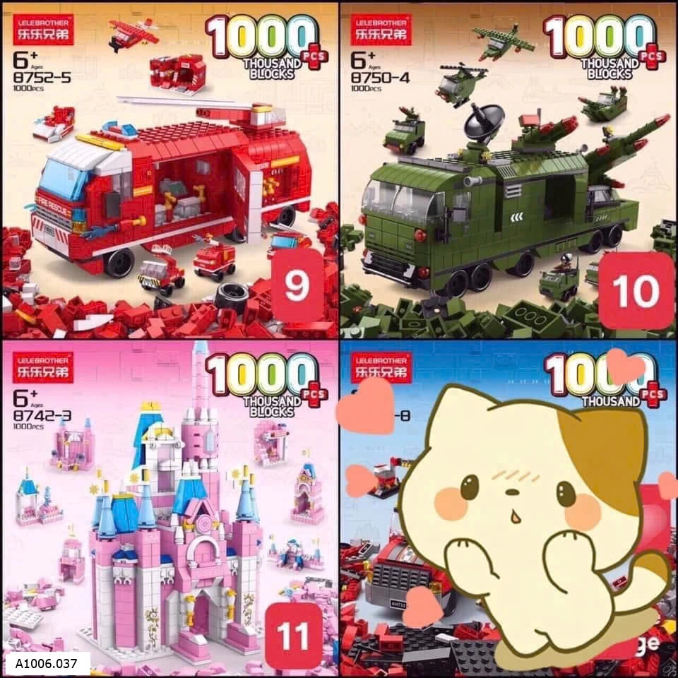 SET LEGO 1000 CT  Sỉ 131k