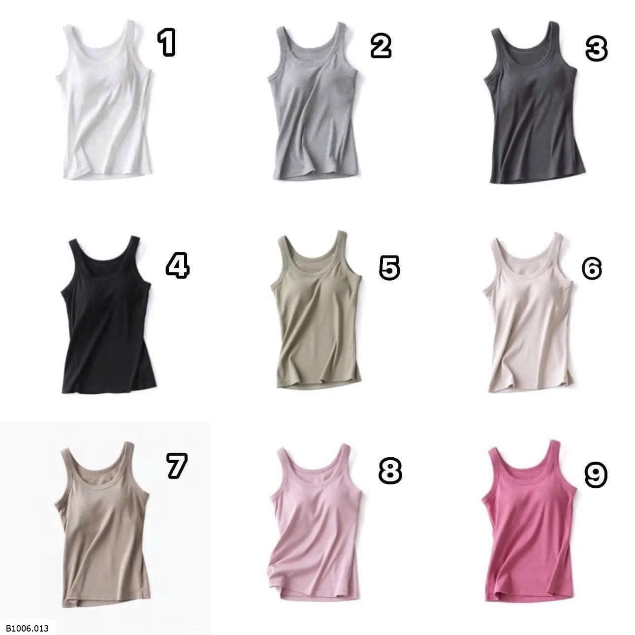  ÁO BA LỖ KÈM BRA   Sỉ 115k