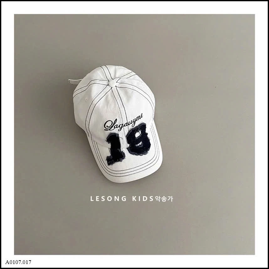 MŨ LƯỠI TRAI SỐ 18     Sỉ giá 87k