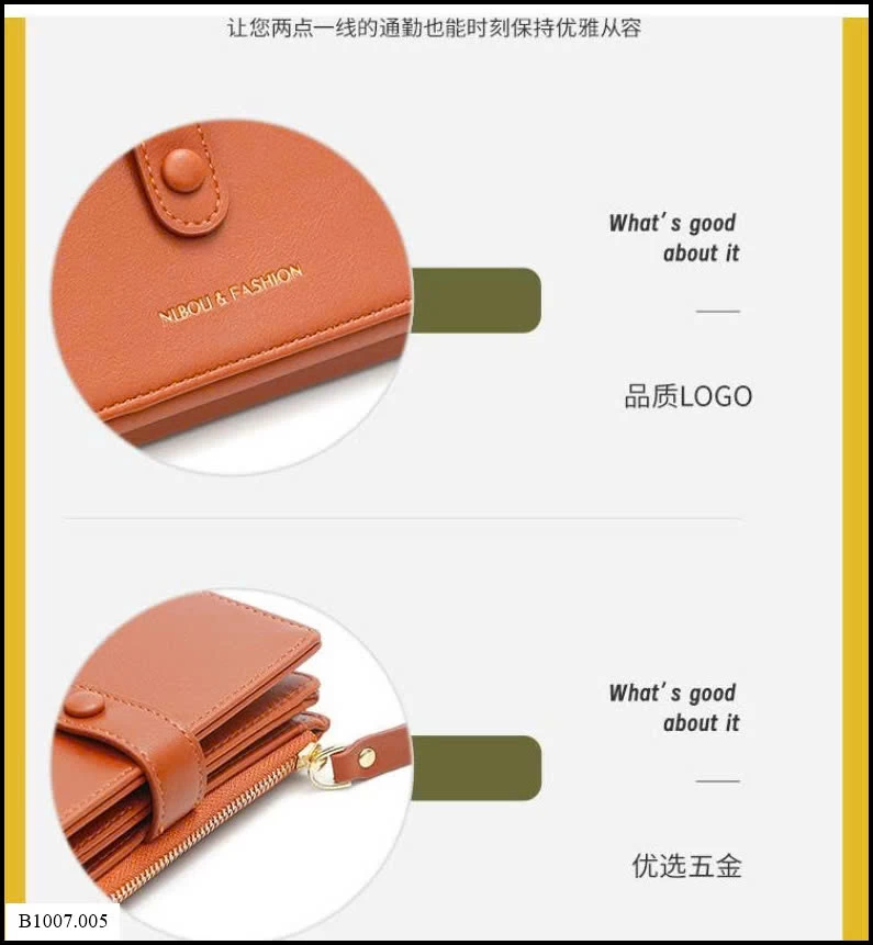  VÍ MINI CẦM TAY CHO NỮ    Sỉ giá 60k