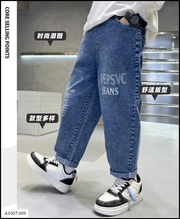 QUẦN JEAN CHO BÉ TRAI   Sỉ giá 112k
