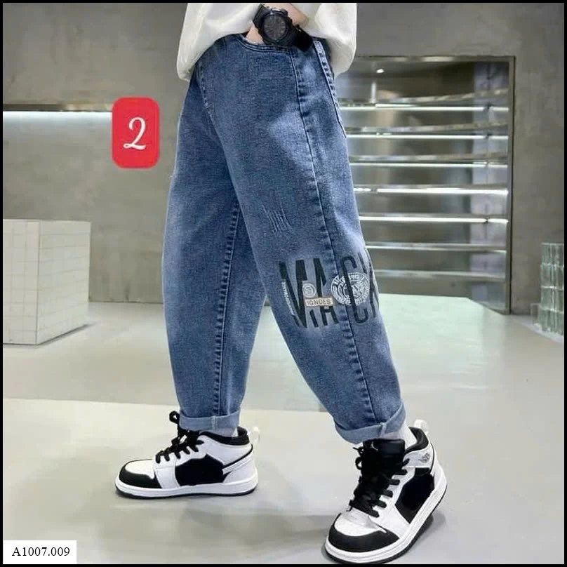 QUẦN JEAN CHO BÉ TRAI   Sỉ giá 112k