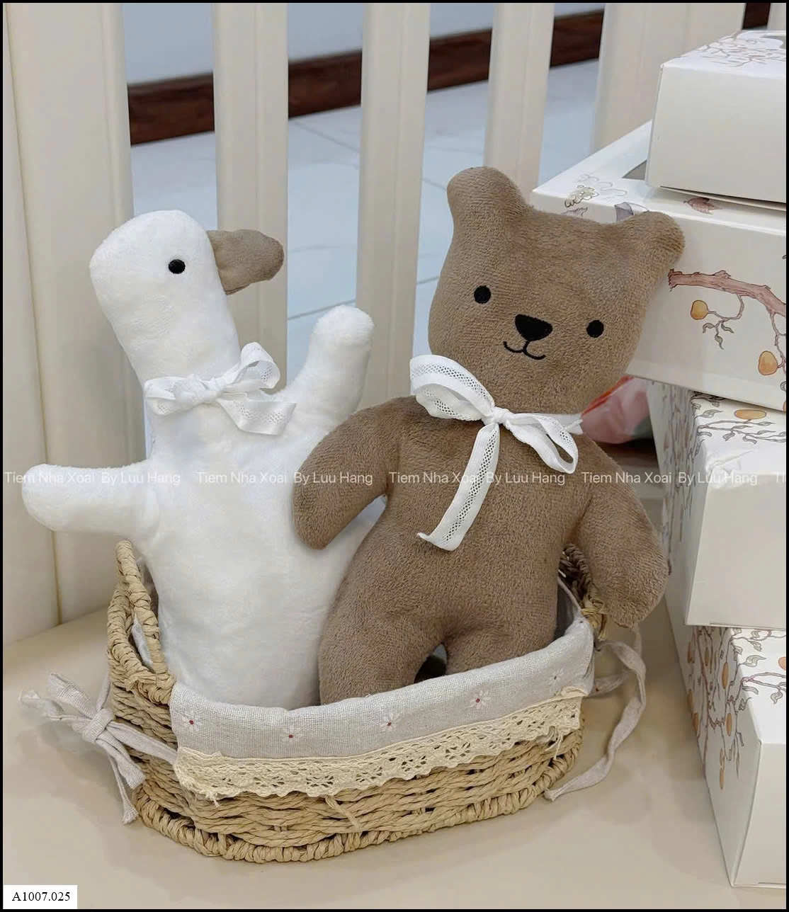 COMBO GẤU VỊT BÔNG  Sỉ giá 85k/set 