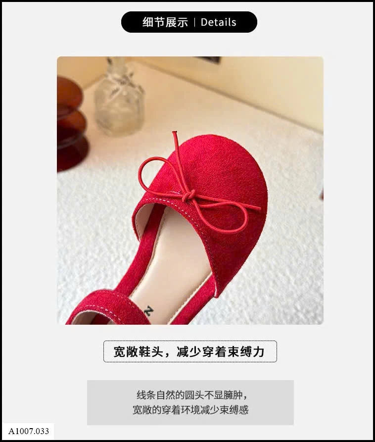 GIÀY CÔNG CHÚA ĐÍNH NƠ BG   Sỉ giá sz 23-27: 134k  sz 28-33: 144k 