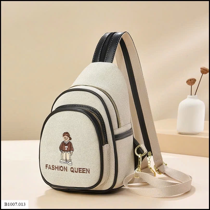 BALO MINI THÊU GẤU   Sỉ giá 170k