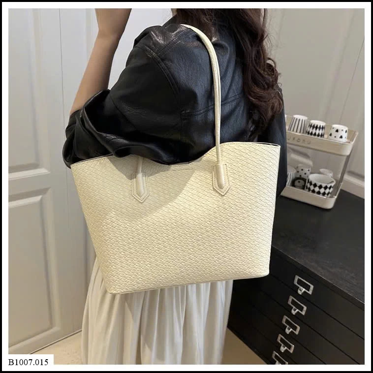 TÚI TOTE ĐI LÀM VÂN GIẢ CÓI  Sỉ giá 87k
