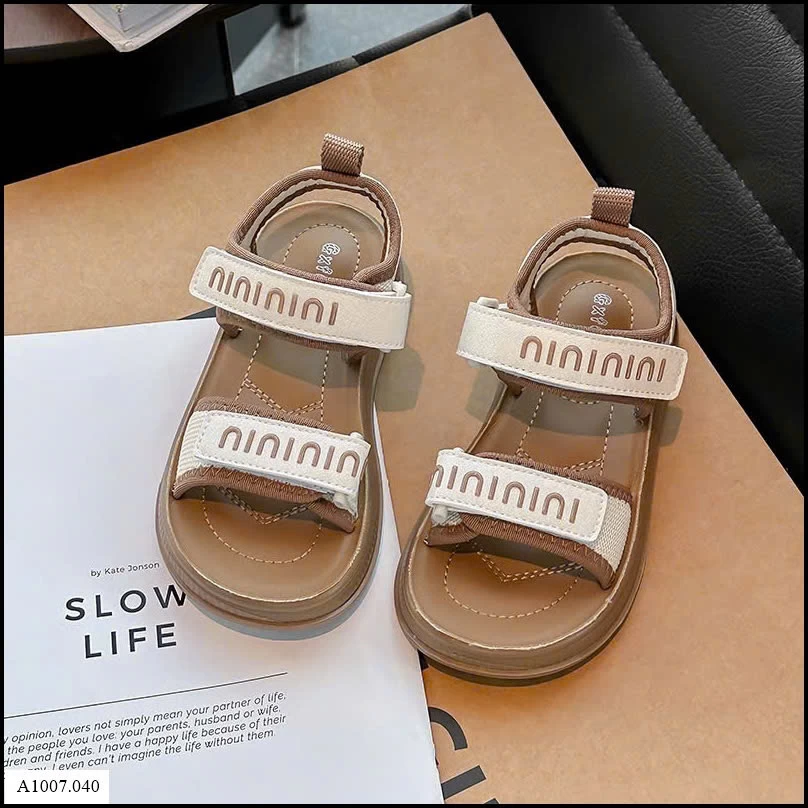 SANDAL QUAI NGANG BG Sỉ giá sz 26-30: 143k sz 31-37 : 153k