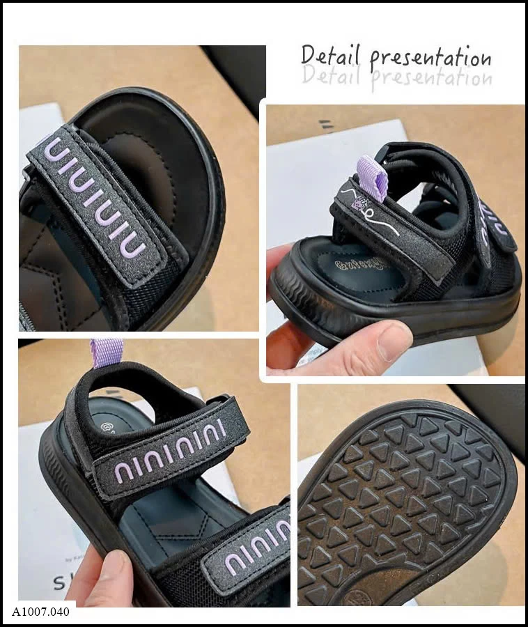 SANDAL QUAI NGANG BG Sỉ giá sz 26-30: 143k sz 31-37 : 153k