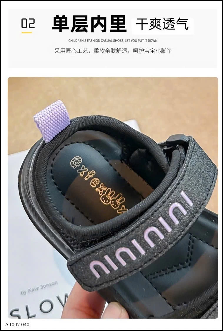 SANDAL QUAI NGANG BG Sỉ giá sz 26-30: 143k sz 31-37 : 153k