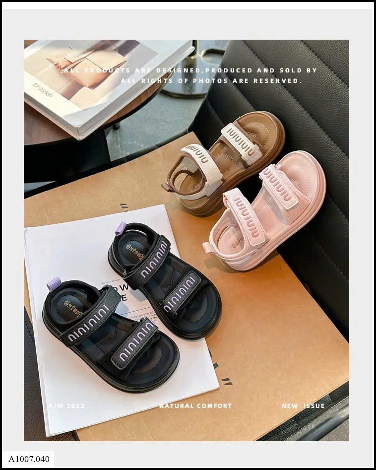 SANDAL QUAI NGANG BG Sỉ giá sz 26-30: 143k sz 31-37 : 153k
