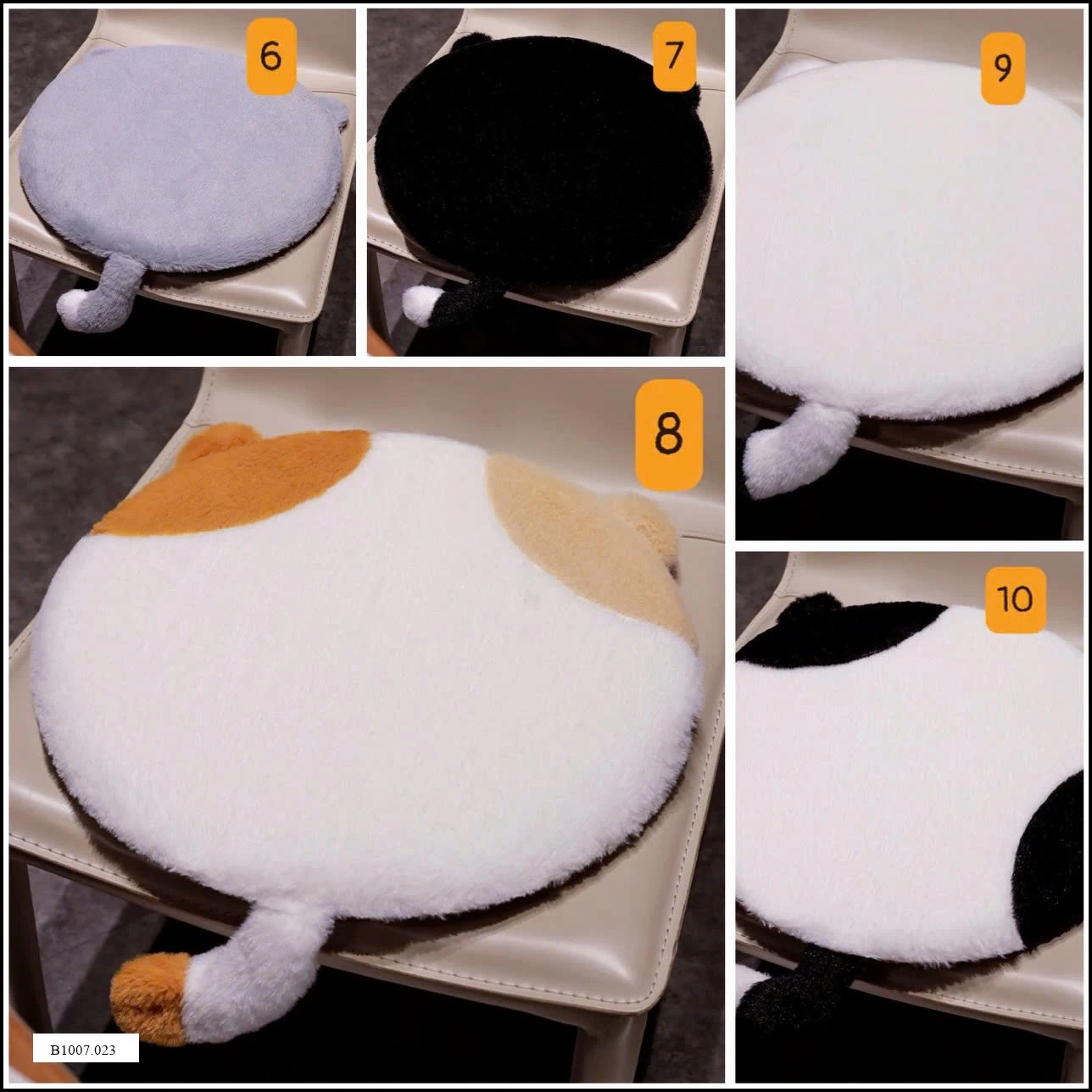 ĐỆM LÓT GHẾ NGỒI CUTE Sỉ giá mẫu 1-5: 110k      mẫu 6-10: 100k