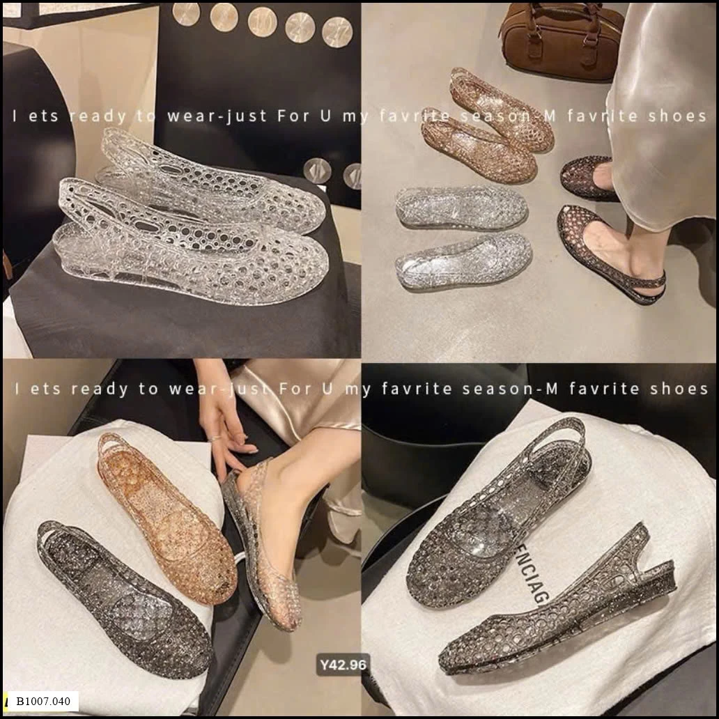 SANDAL NHỰA  NỮ  Sỉ giá 60k