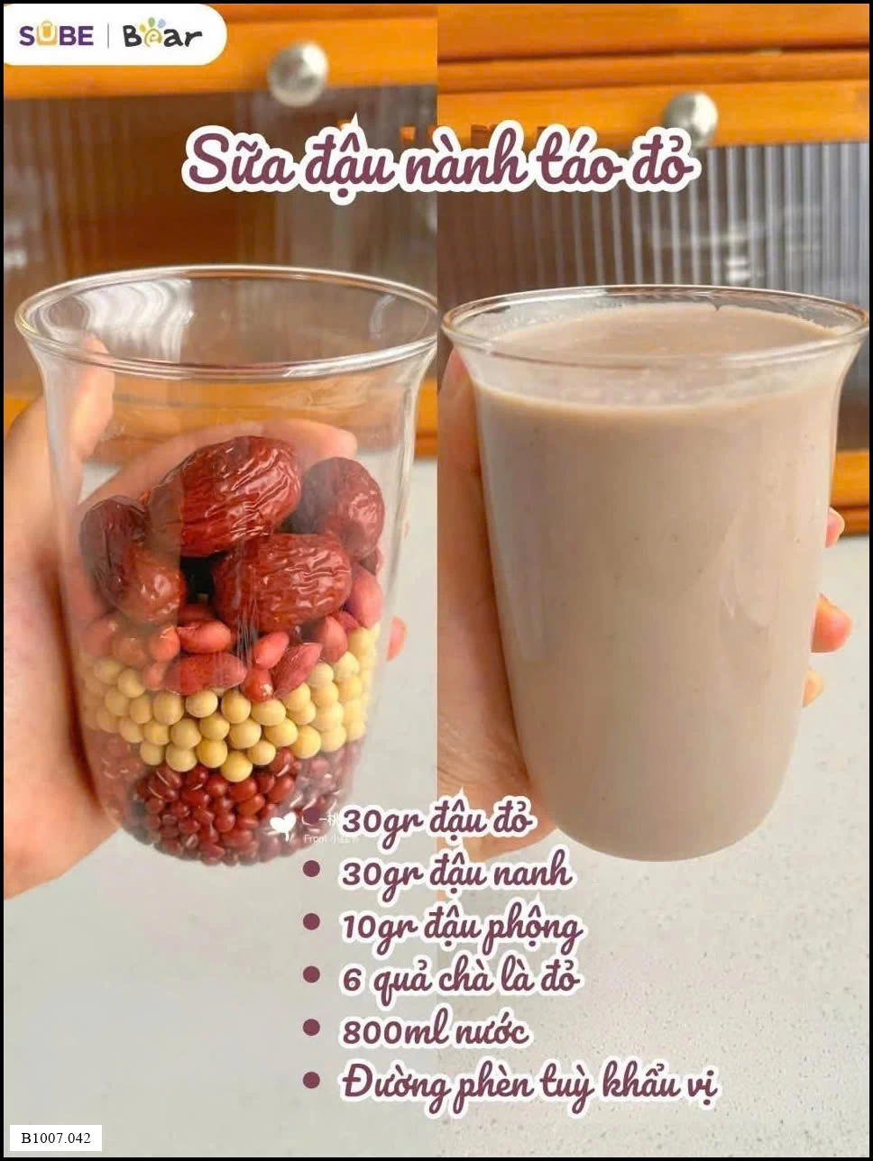 MÁY LÀM SỮA HẠT BEAR 600ML Sỉ giá 630k