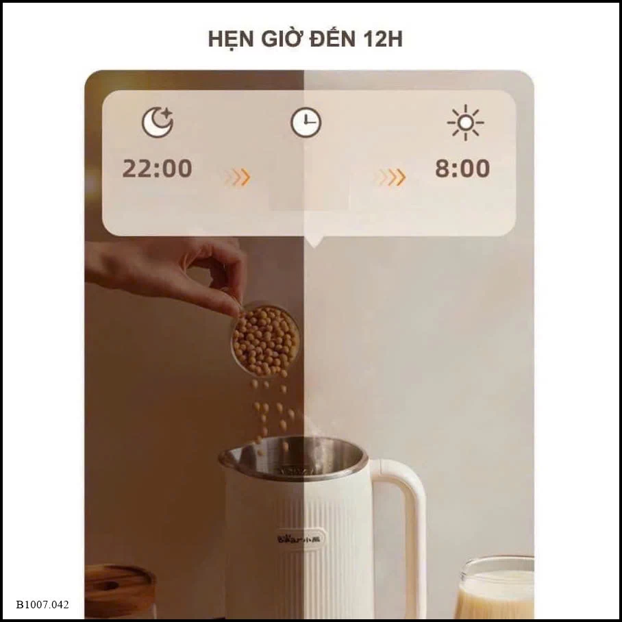 MÁY LÀM SỮA HẠT BEAR 600ML Sỉ giá 630k