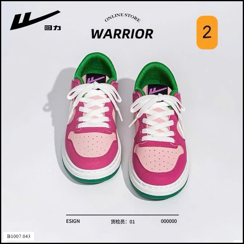 GIÀY THỂ THAO MẪU MỚI NHÀ WARRIOR Sỉ giá 230k