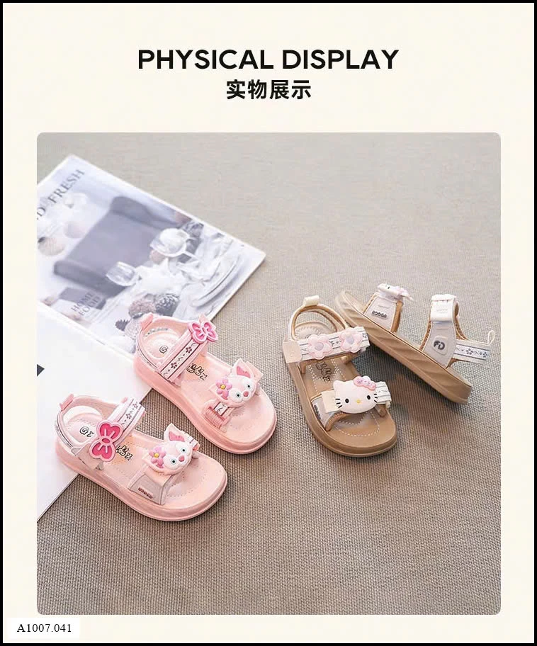 SANDAL HELLO KITTY BÉ GÁI Sỉ giá Size 26-31: 151k Size 32-37: 160k Size 38-40: 170k