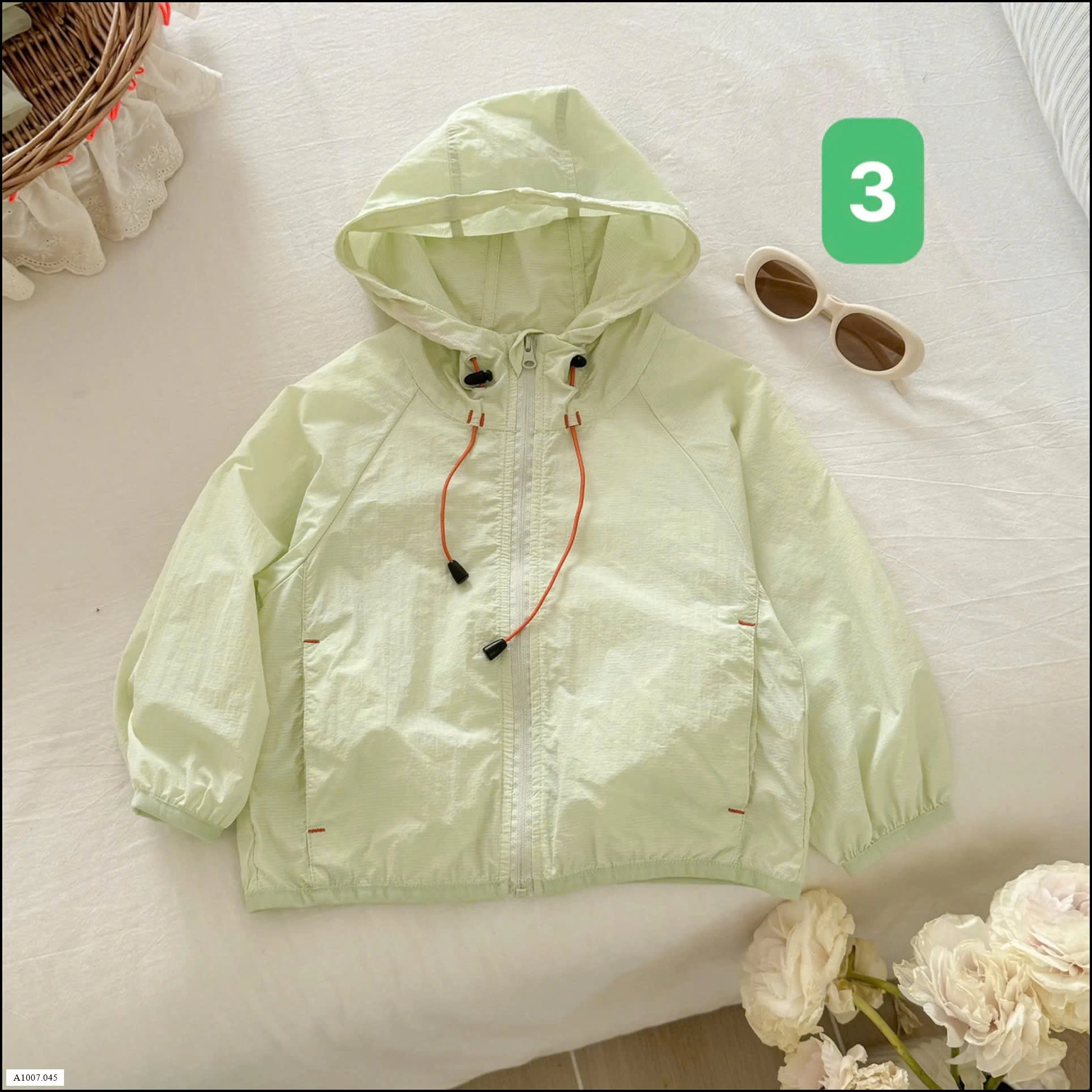 ÁO KHOÁC MỎNG CHỐNG NẮNG NINGLI Sỉ giá 158k