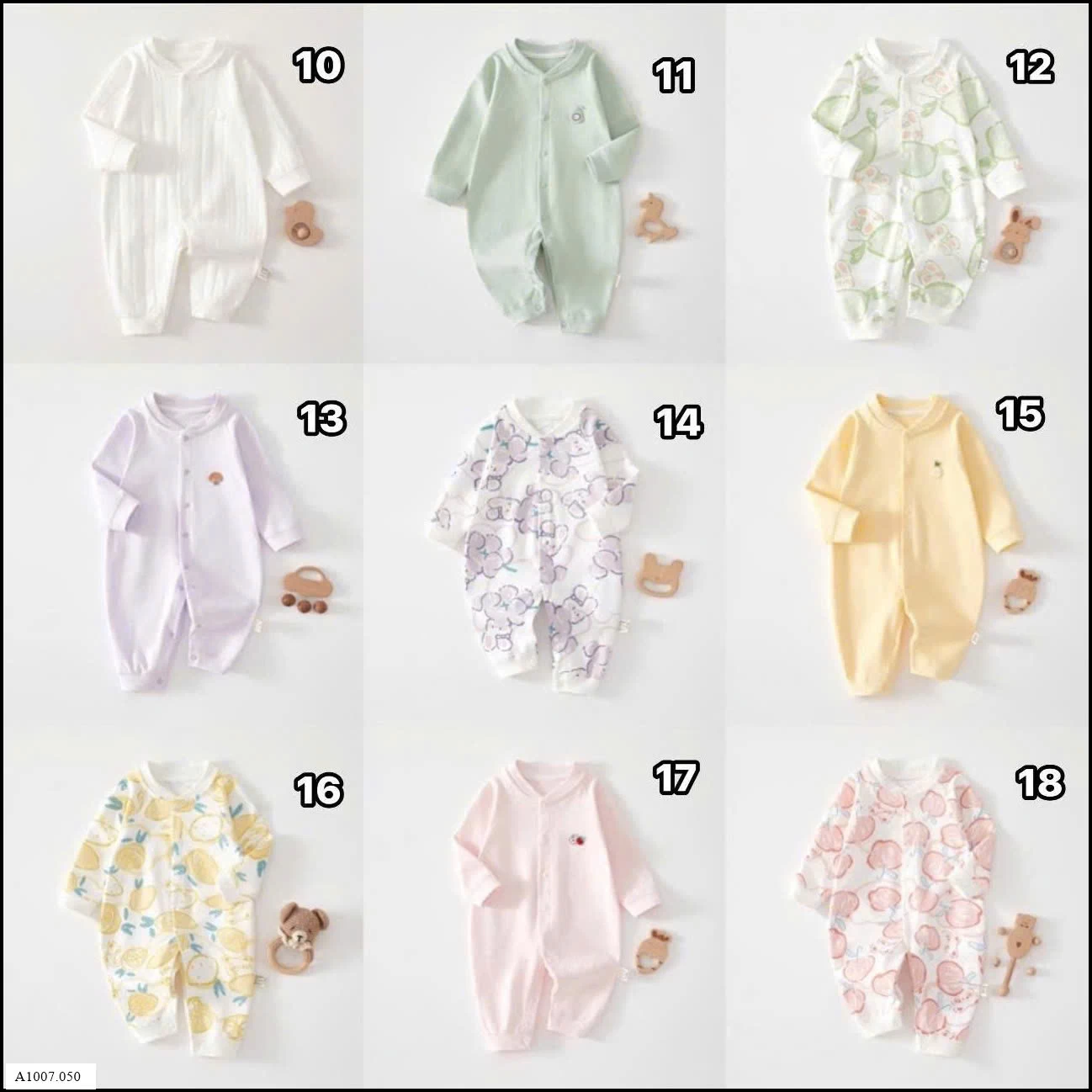 BODY DÀI TAY CHO BÉ YÊU Sỉ giá 79k