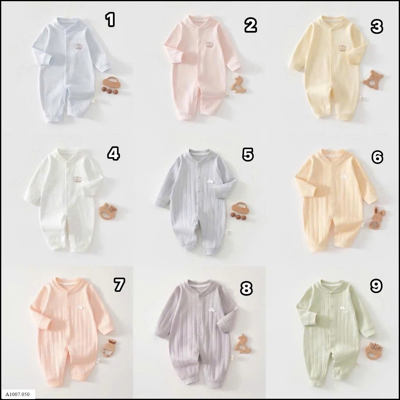 BODY DÀI TAY CHO BÉ YÊU Sỉ giá 79k