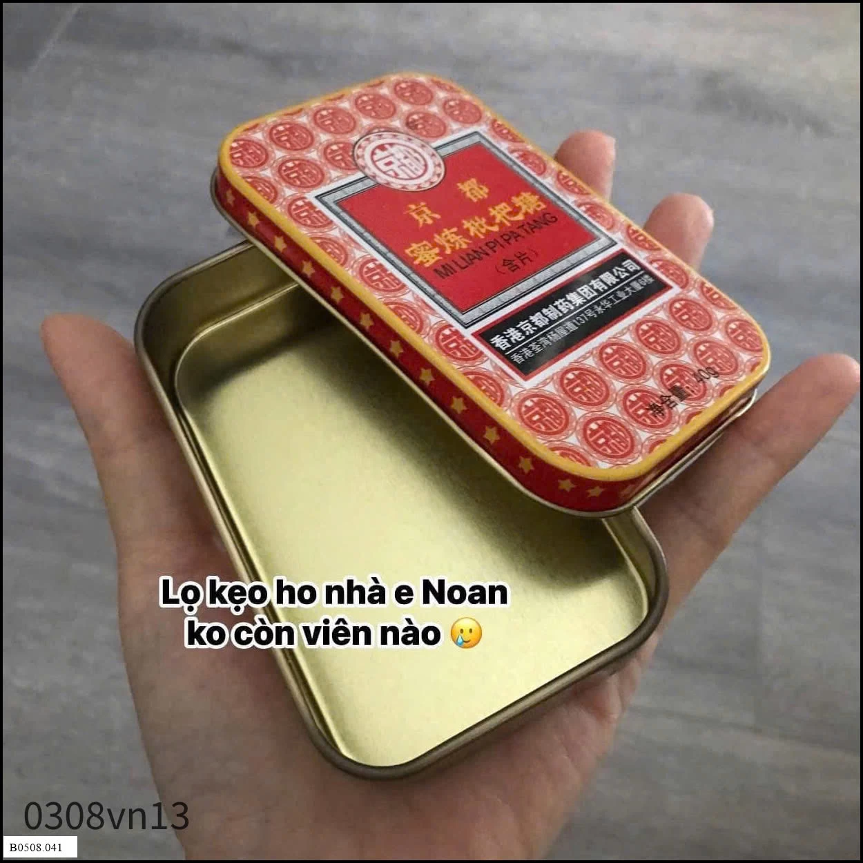 VIÊN NGẬM HO TỲ BÀ  CHUẨN NỘI ĐỊA   Giá sỉ 65k/2h