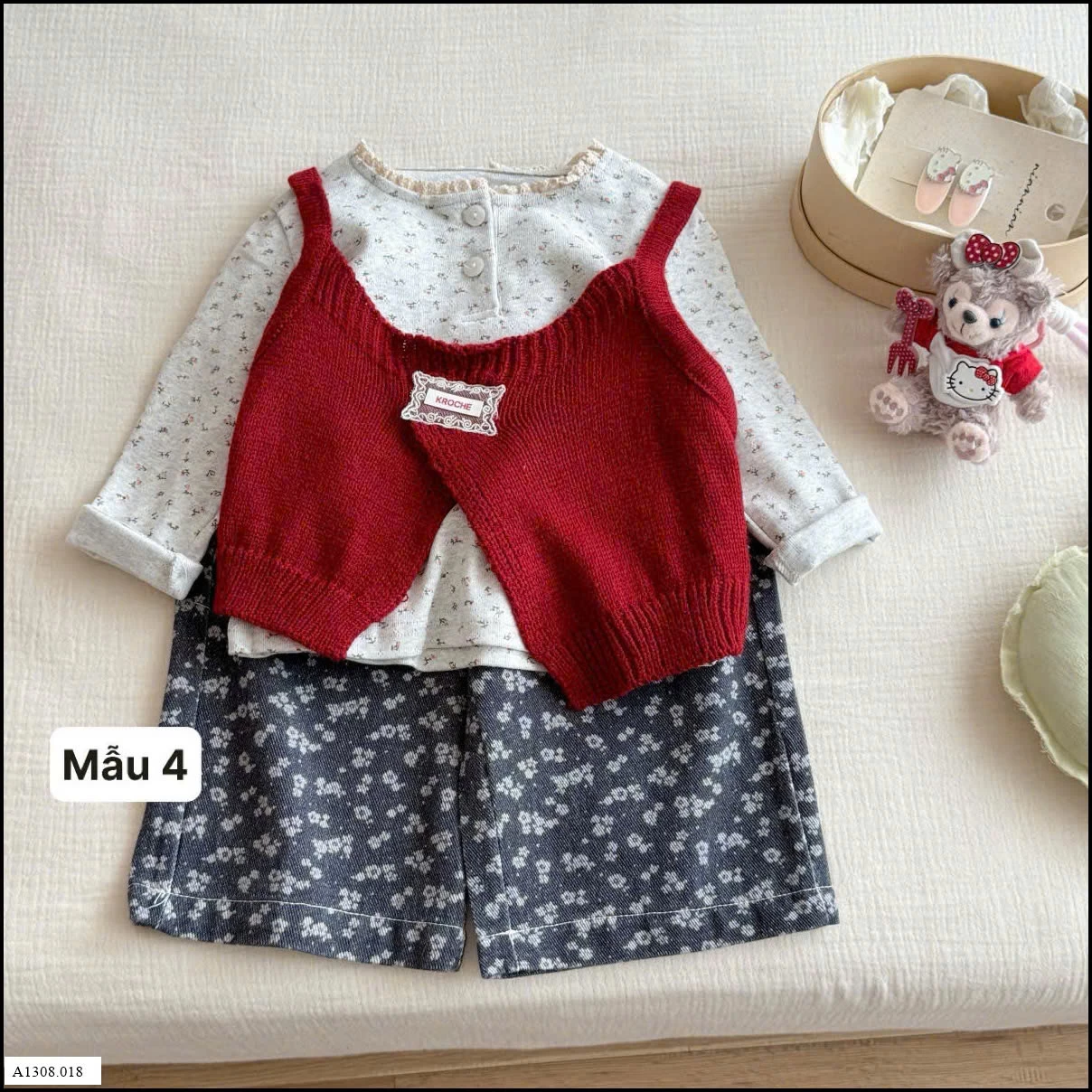 BỘ CHO BÉ GÁI   Giá sỉ M1-2: 200k/1 set  M3: 225k /set   M4-5: 275k /1 set 