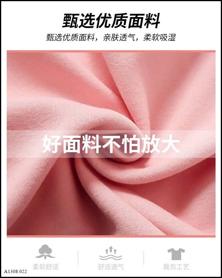 BỘ NỈ THỎ HỒNG  Giá sỉ 269k