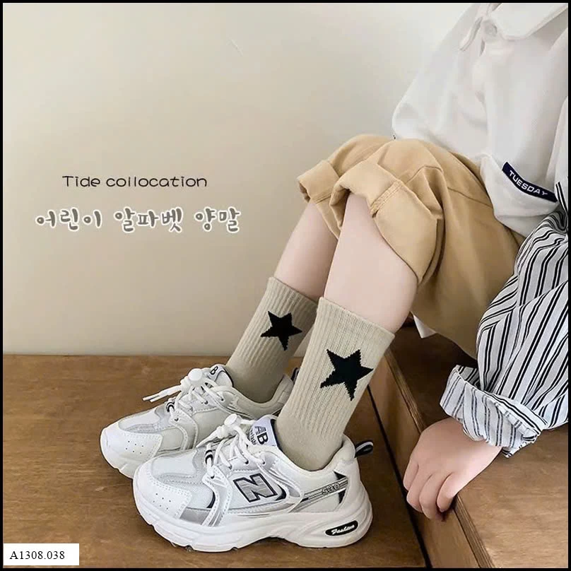 SET 5 ĐÔI TẤT CHO BÉ  Giá sỉ 76k/set 