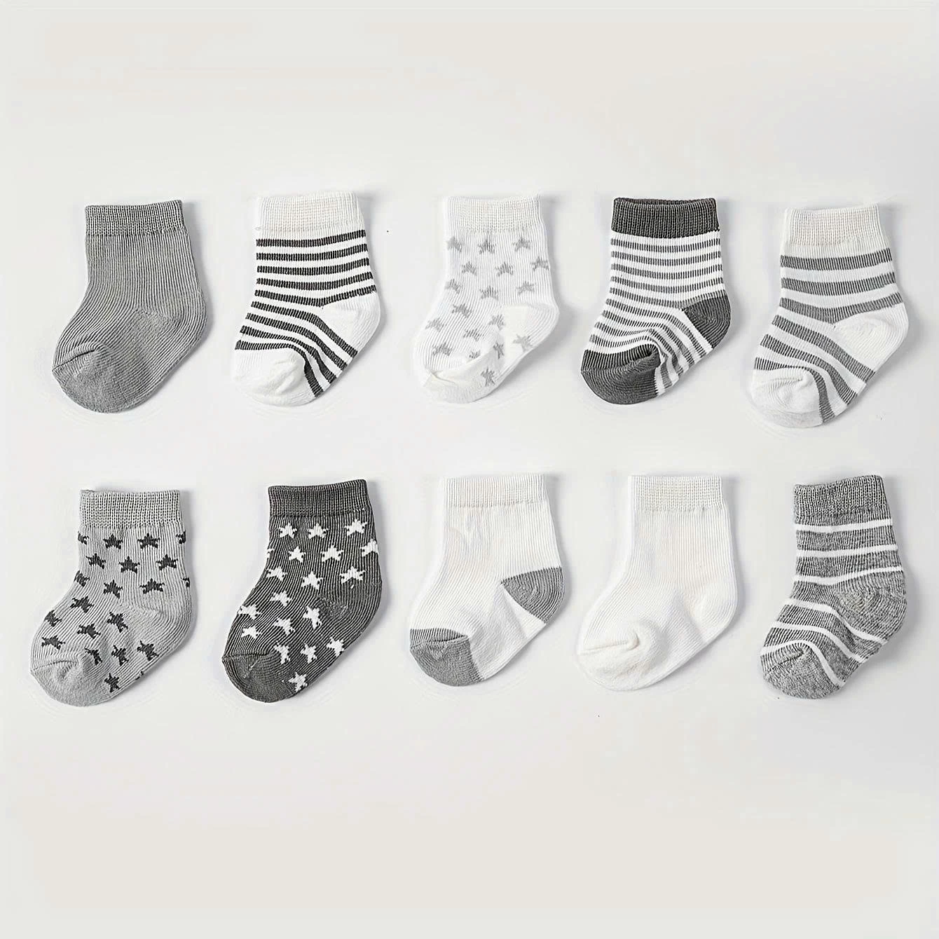 SET 10 ĐÔI TẤT SIZE NHÍ    Giá sỉ 76k/1 set 