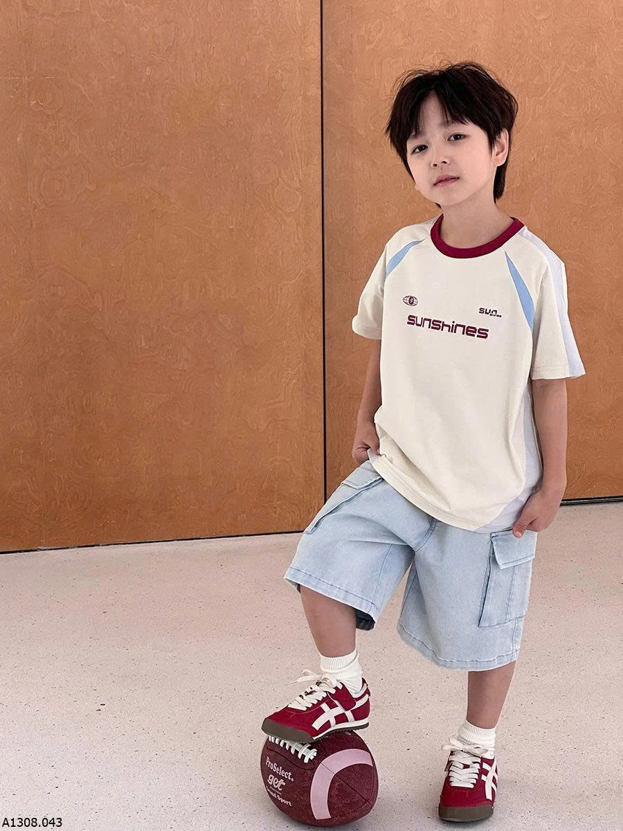 Áo phông cộc tay ambb   Giá sỉ sz 90-150: 93k sz 160: 103k sz 170: 112k
